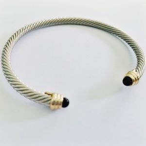 Silver Twisted Bracelet Cuff